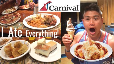 does victory cruise have food.